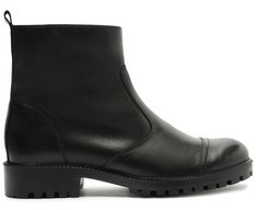 Bota Tratorada Couro Preta
