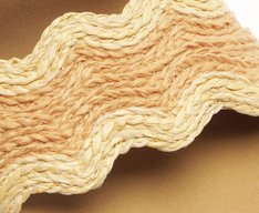 Papete Tiras Ondas Sundown Natural Bege