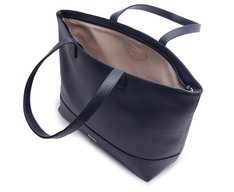Bolsa Shopping Grande Sofisticada Azul