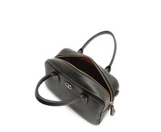 Bolsa Tote Média Costura Preta