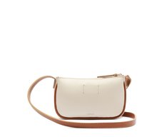 Bolsa Tiracolo Pequena Cápsula Branca