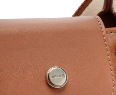 Bolsa Tote Média Estruturada Marrom