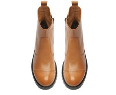 Bota Tratorada Couro Marrom