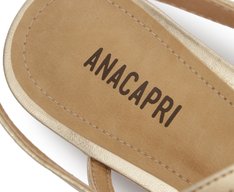 Sapatilha Slingback Fivela Dupla Dourada