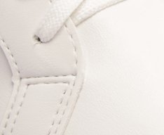 Tênis Sola Estruturada Listra Lateral Branco E Cinza