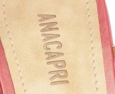 Sapatilha Slingback Basic Salto Bloco Vermelha