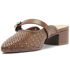 Sandália Mule Fivela Ana Marrom