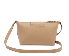 Bolsa Tiracolo Pequena Bag Charm Missangas Bege