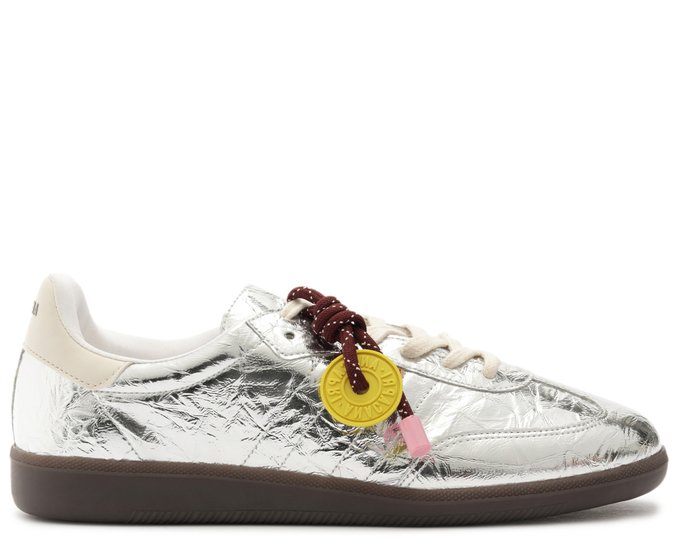 Tênis Chuteira Detalhe Custom Prata