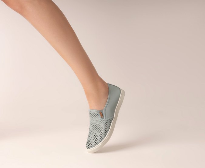 Tênis Slip On Ana Azul