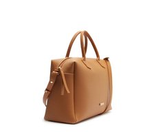 Bolsa Tote Média Arredondada Marrom