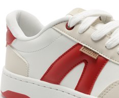 Tênis AC1119 Branco e Vermelho