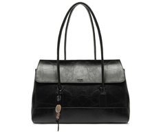 Bolsa Shopping Grande Lisa Preta