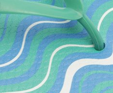 Chinelo de Dedo Ondas Sundown Azul