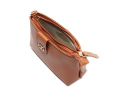 Bolsa Tiracolo Pequena Cápsula A Marrom