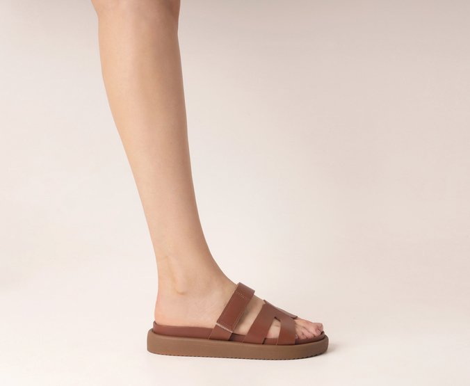 Papete Tira H May Monocolor Marrom Cinnamon