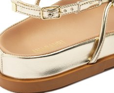 Papete Gladiadora Tachas Dourada