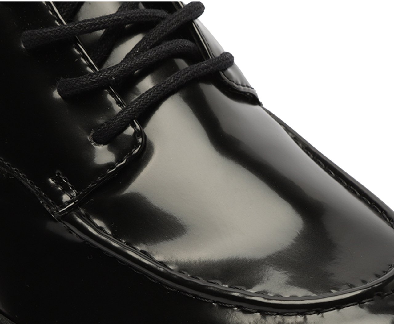 Sapato Oxford Preto Verniz | Anacapri