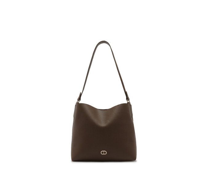 Bolsa Tiracolo Média Graze Marrom Cinnamon