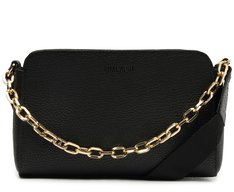 Bolsa Crossbody Média Preta Corrente