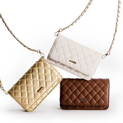 Bolsas tiracolo são perfeitas para o dia a dia!